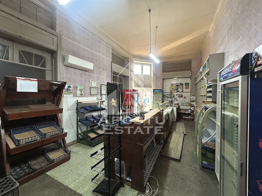 Spatiu comercial stradal, 110 mp,  zona Elisabetin