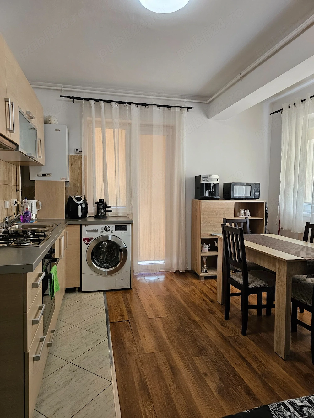 Apartament 1 cameră, 34mp, mobilat, utilat, parcare inclusă, Florești, Str.Stejarului.