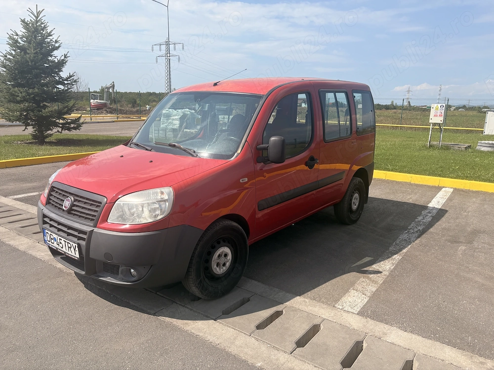 Fiat Doblo, 2009, 1.4 benzină ,  **5 locuri**, 275.000 km