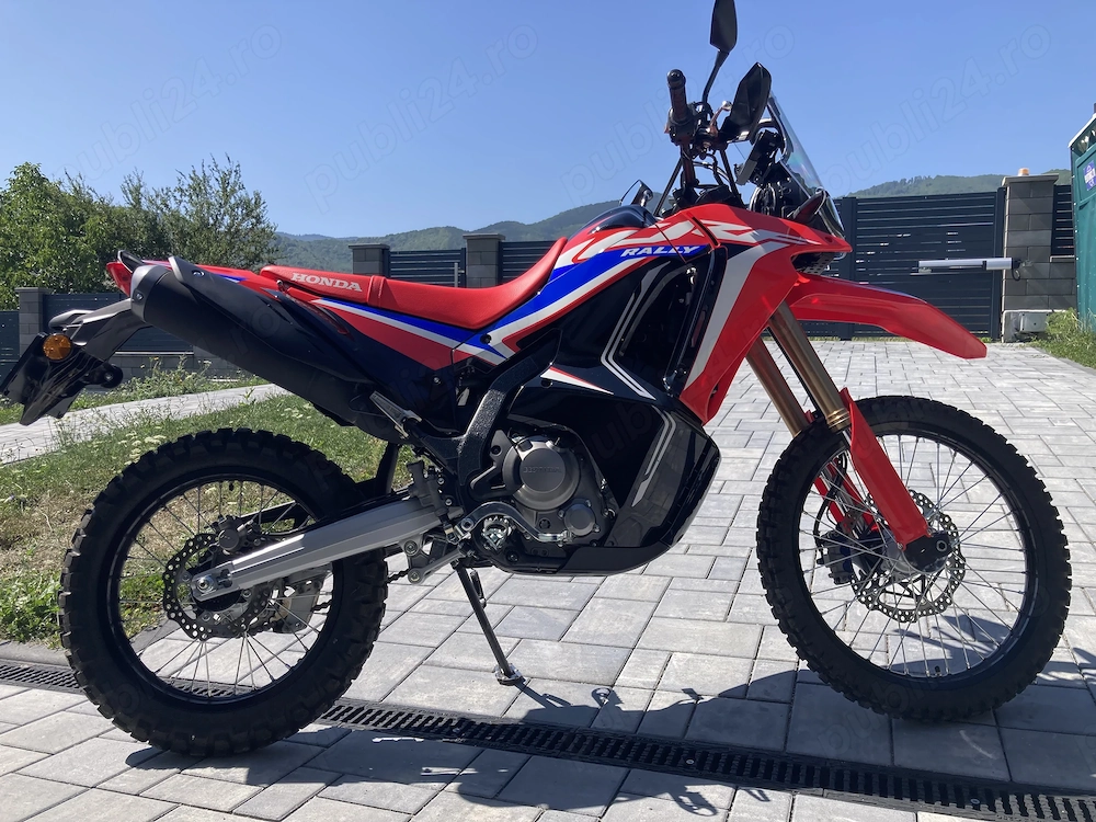 Honda CRF 300 Rally 2023, ca nou, 2000 Km in garantie