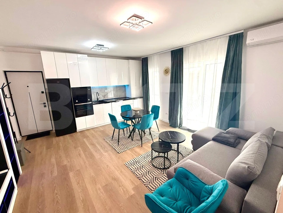 Apartament de închiriat cu 2 camere, terasă și loc de parcare. Braytim-Giroc