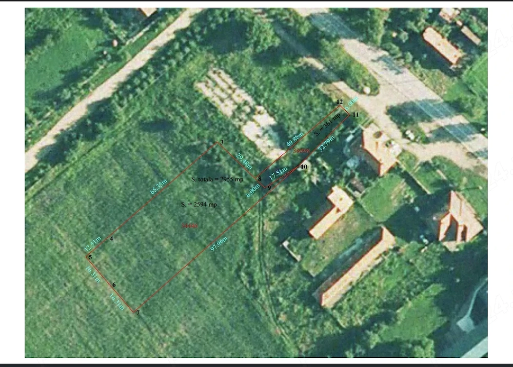 Teren intravilan de vânzare