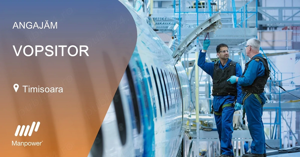 Manpower recruteaza vopsitor industrial in Timisoara pe perioada NEDTERMINATA! 