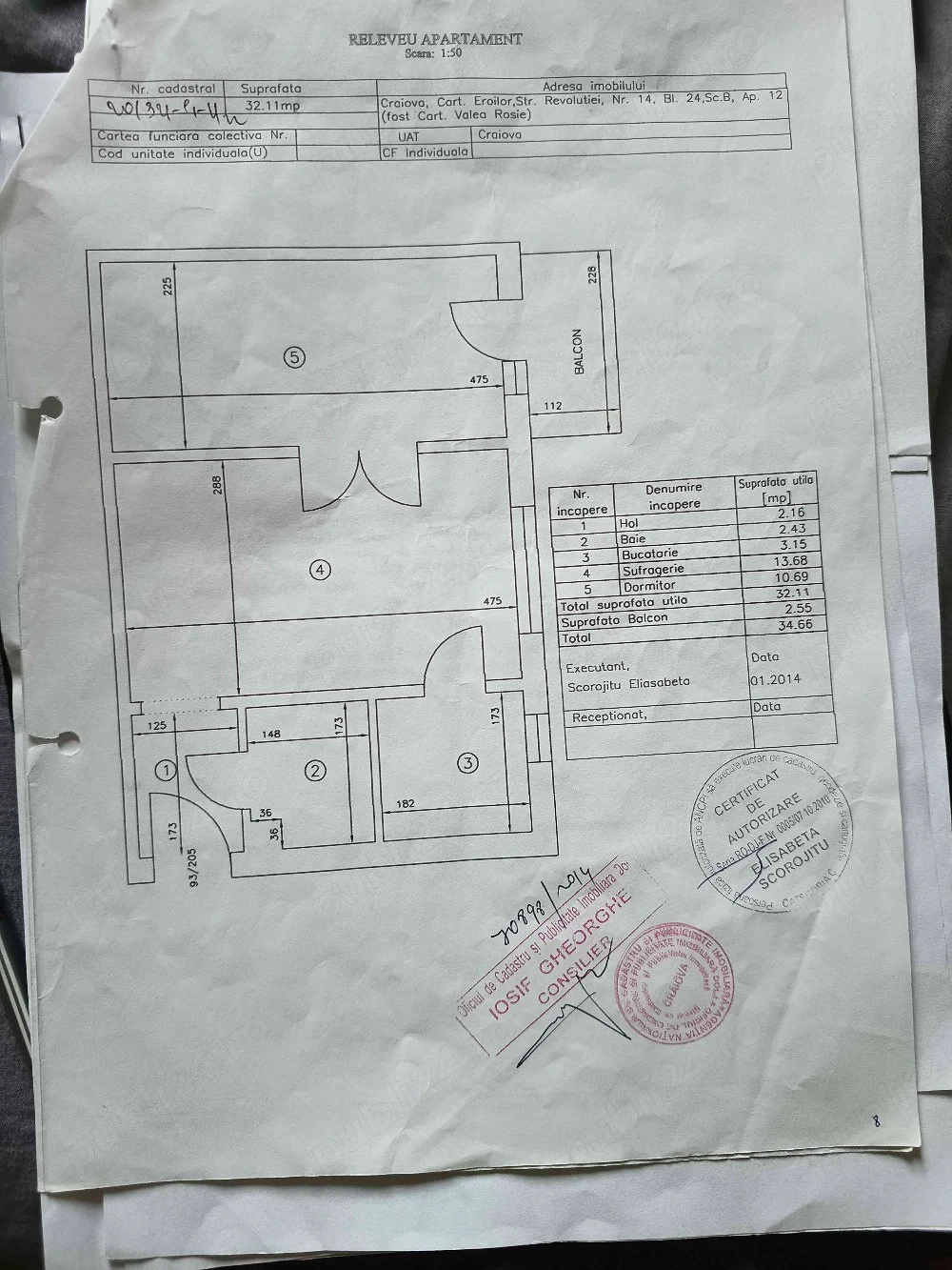 2 camere Valea Rosie 2 4 liber.