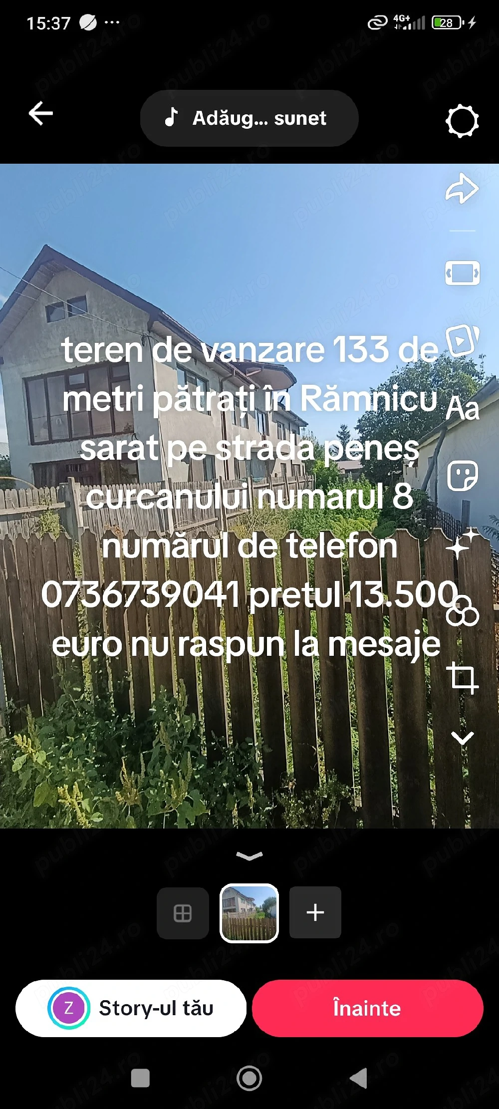 teren de vânzare 