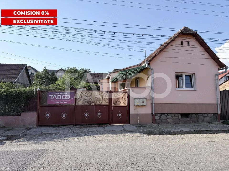 Casa individuala 500 mp teren deschidere 13 m Sura mare Sibiu