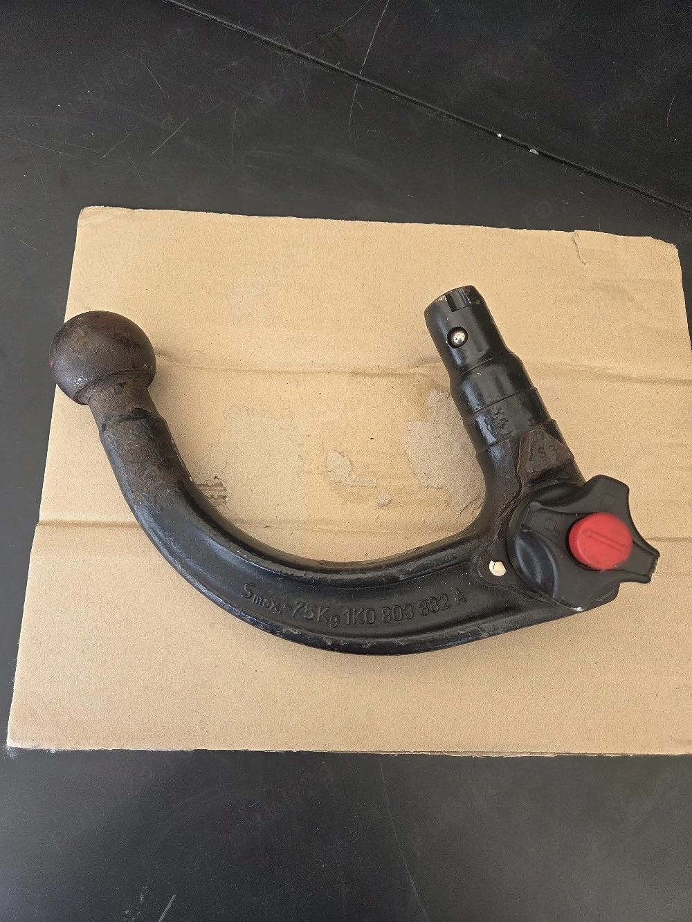 Cârlig remorcare demontabil original VAG (VW, Audi, Skoda, Seat) - ORIS 1252R 05 GS