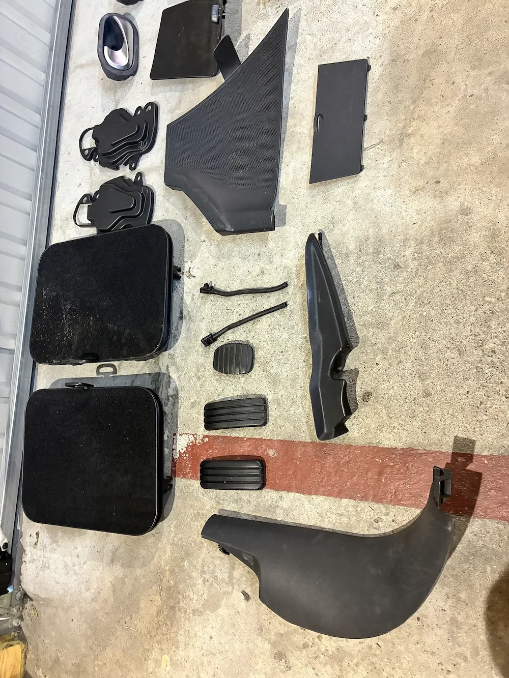 plastice interior si componente renault megane 2