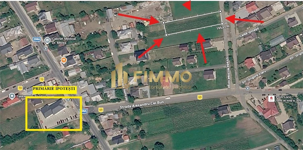 Teren 1600 mp | Intravilan | Ipotesti | Suceava | ID: 2017