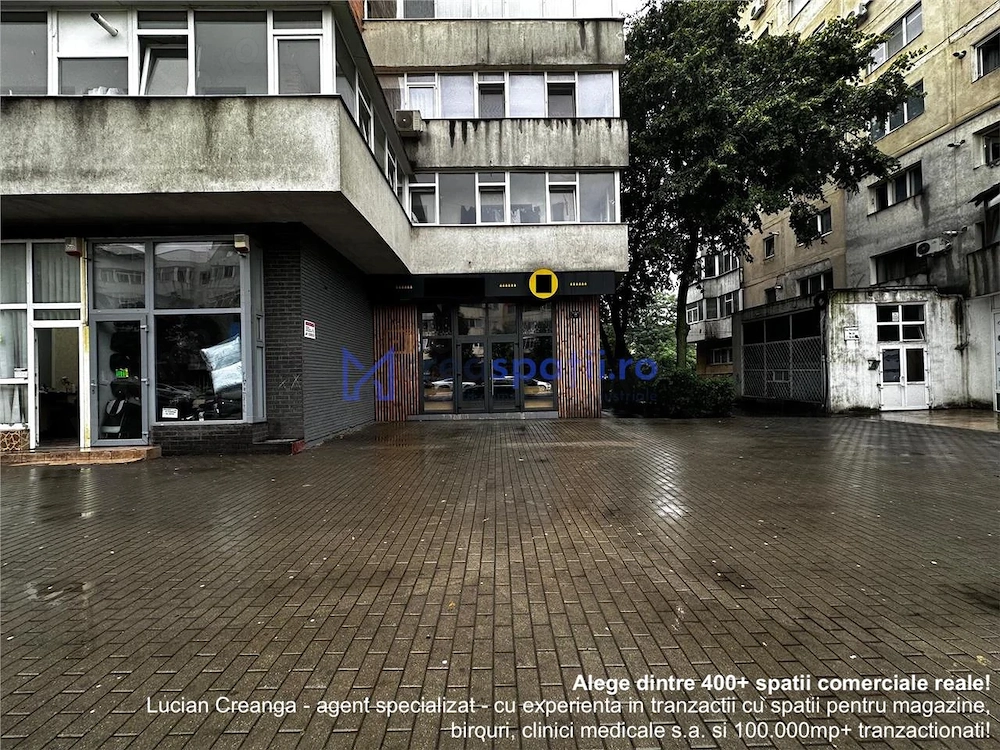 Spatiu comercial vitrat, 52mp, sos. Pacurari, zona postei