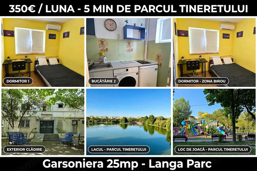 garsoniera langa parc tineretului acces rapid centru unirii universitate