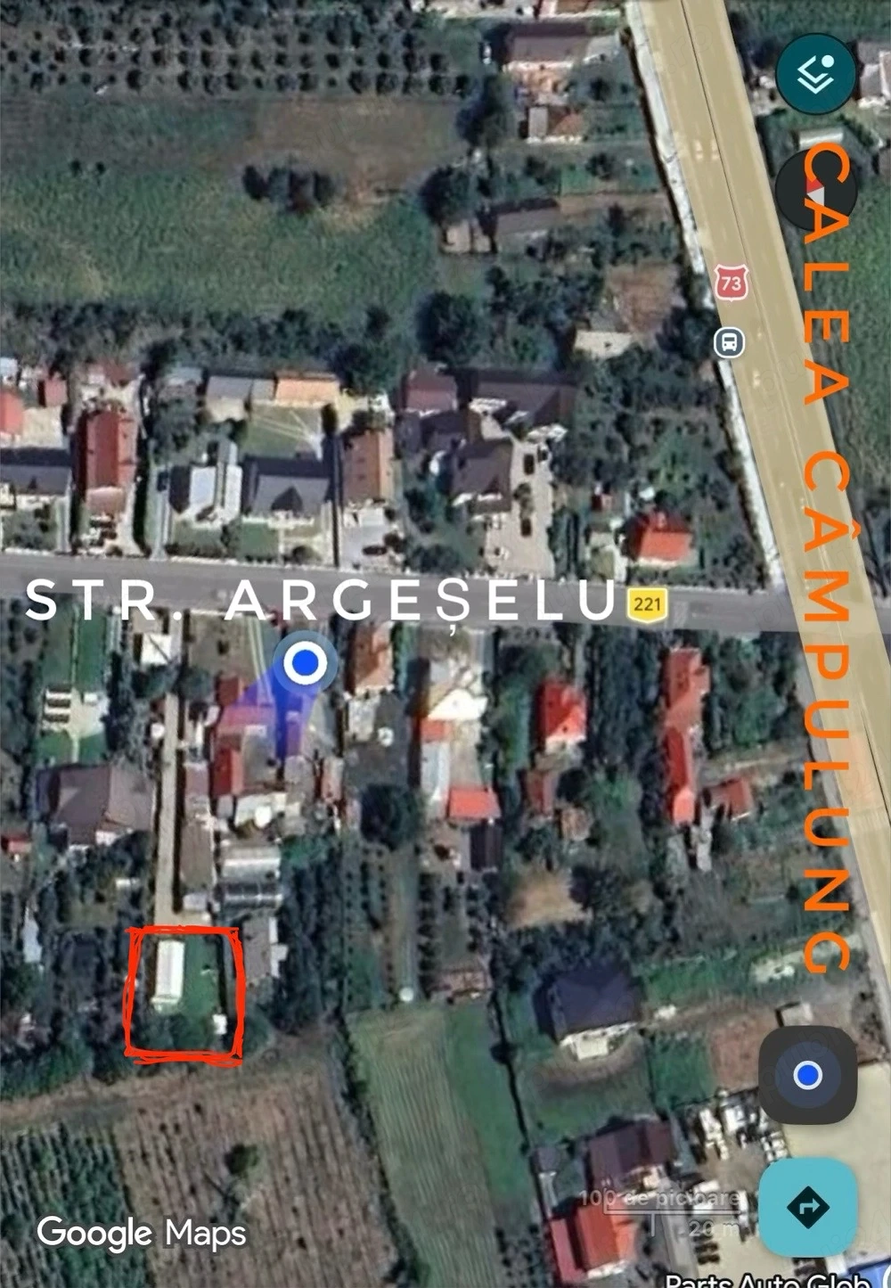 Închiriez teren 600mp Mărăcineni