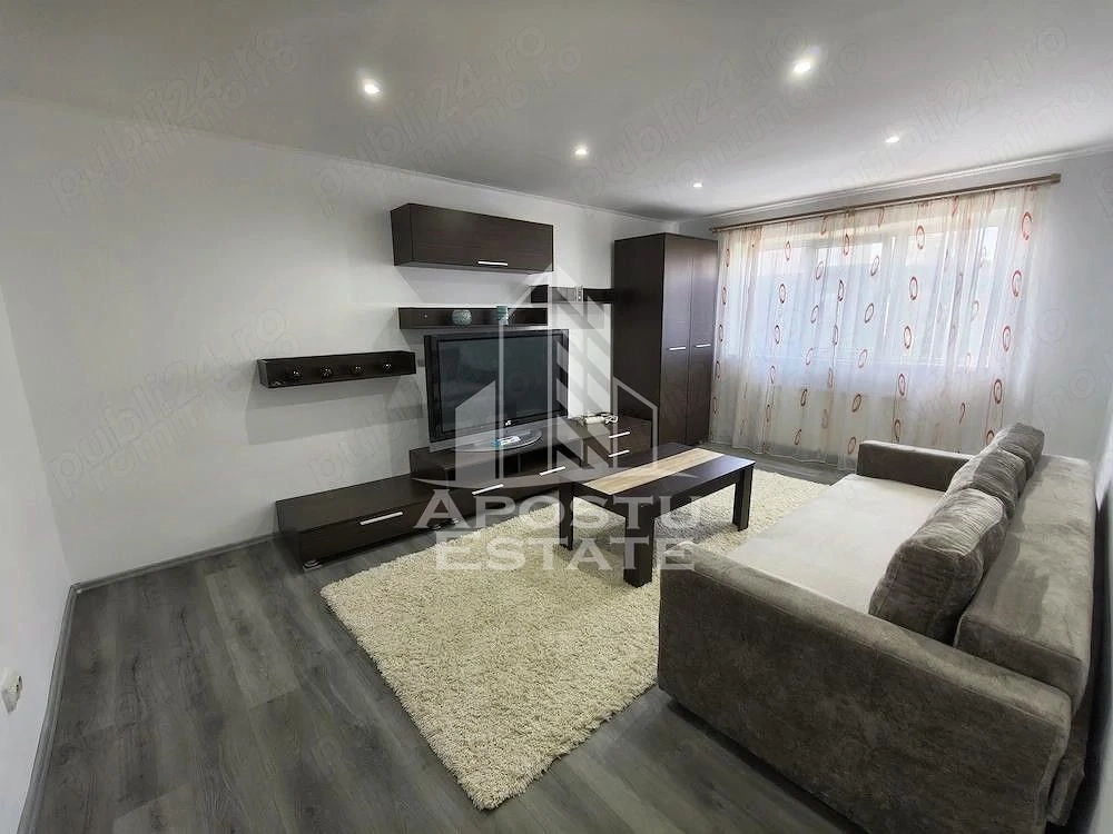 Apartament 2 camere de inchiriat, Centrala proprie, Girocului, Timis