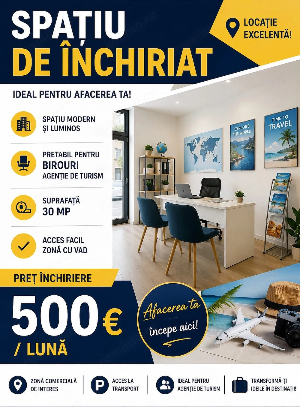 Spatiu de inchiriat zona Iuliu Maniu 