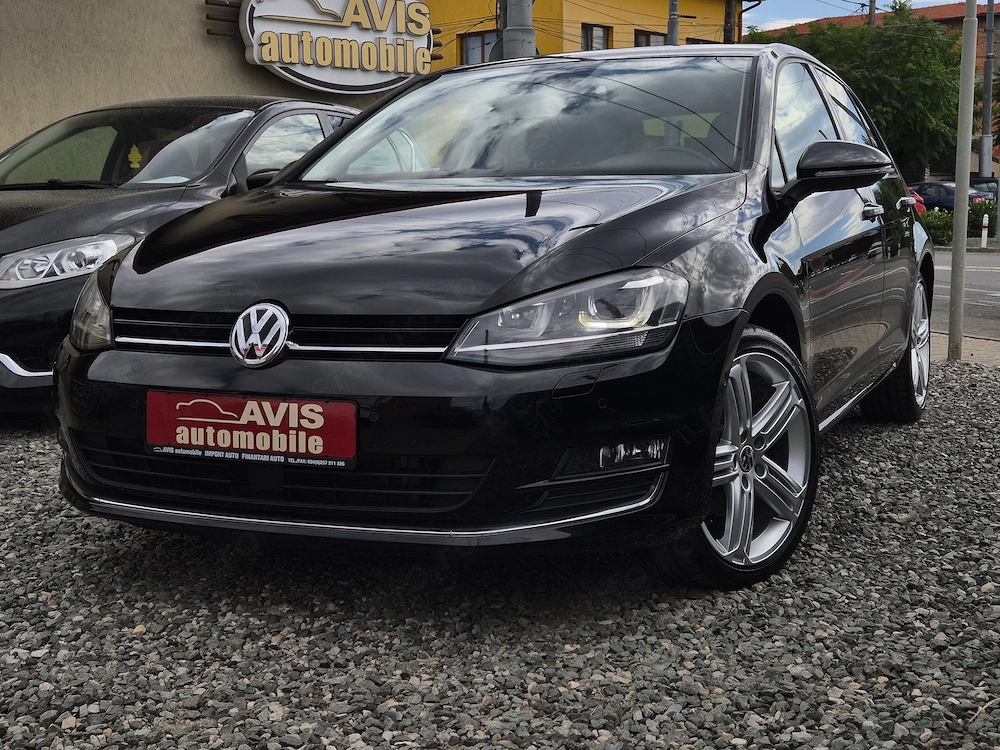VW Golf 2,0 TDI 150 CP 2014 DSG Highline,Alcantara,Led,Navi,Touch,Bluetooth,Auto-Hold,PDC,Jante 18".