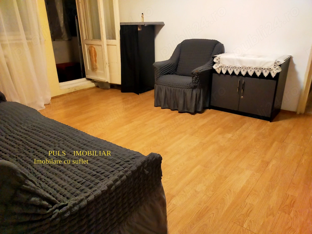 Tomis Nord - str.Dobrilă Eugeniu : apartament 3 camere , etaj 3 , semimobilat , utilat , termen lung