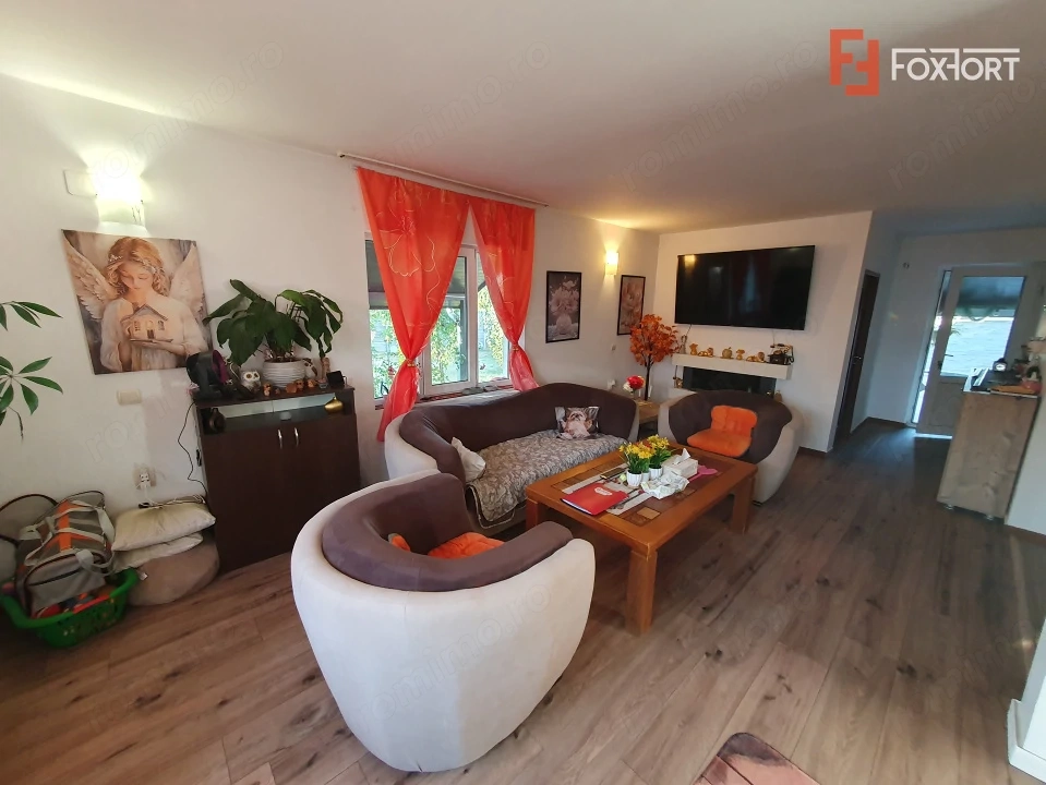 Casa individuala 4 camere si teren 408 mp in Sanmihaiu Roman