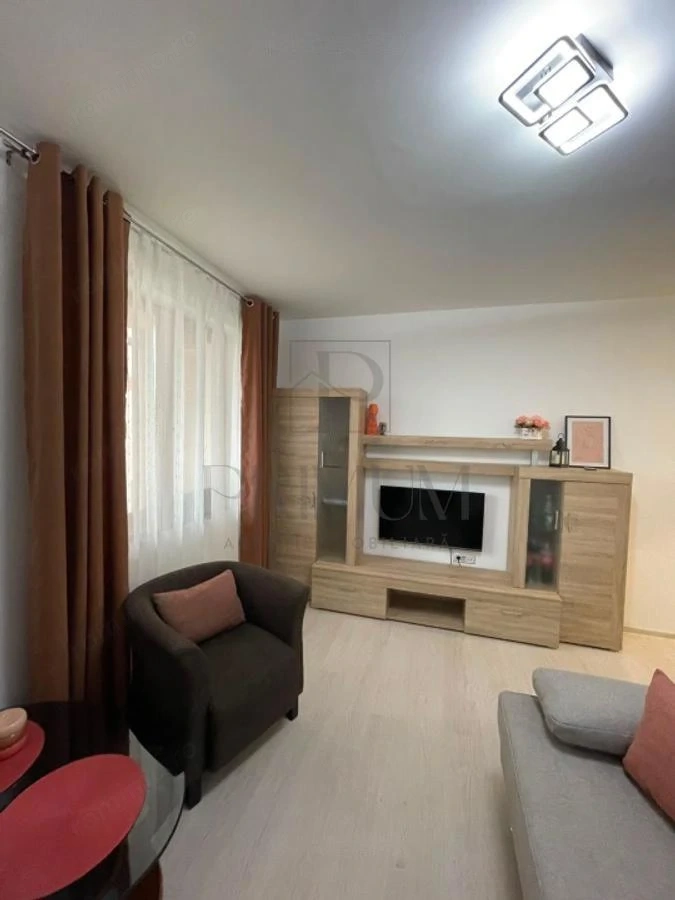 CHISODA - AP. 1 CAMERA - mobilat, decomandat, centrala proprie + LOC DE PARCARE INCLUS