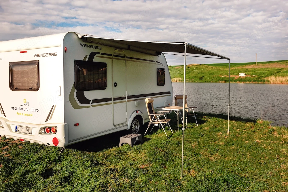 Rulotă Weinsberg 450 FU | An 2017 | AC Truma | Copertină FIAMMA | 4 5 pers | 1350 kg