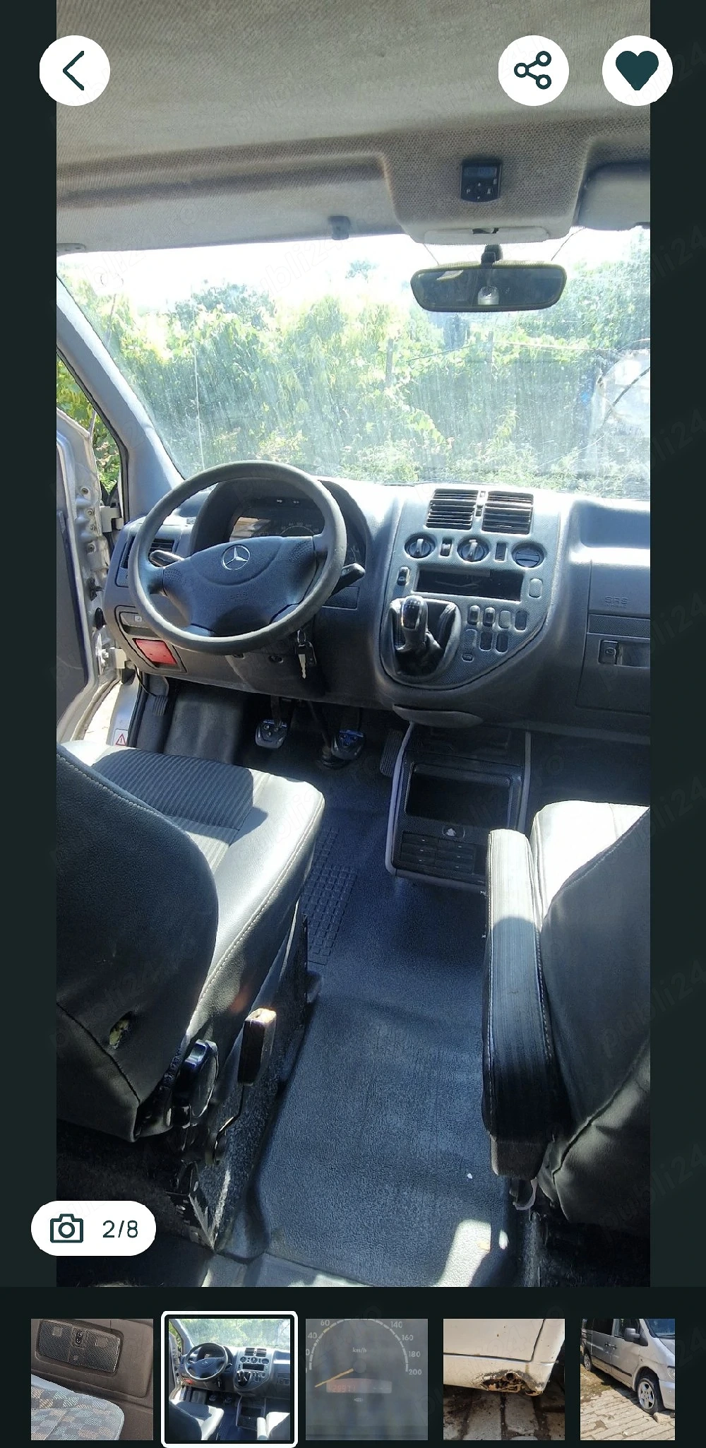 mercedesa vito 112 anu 1999
