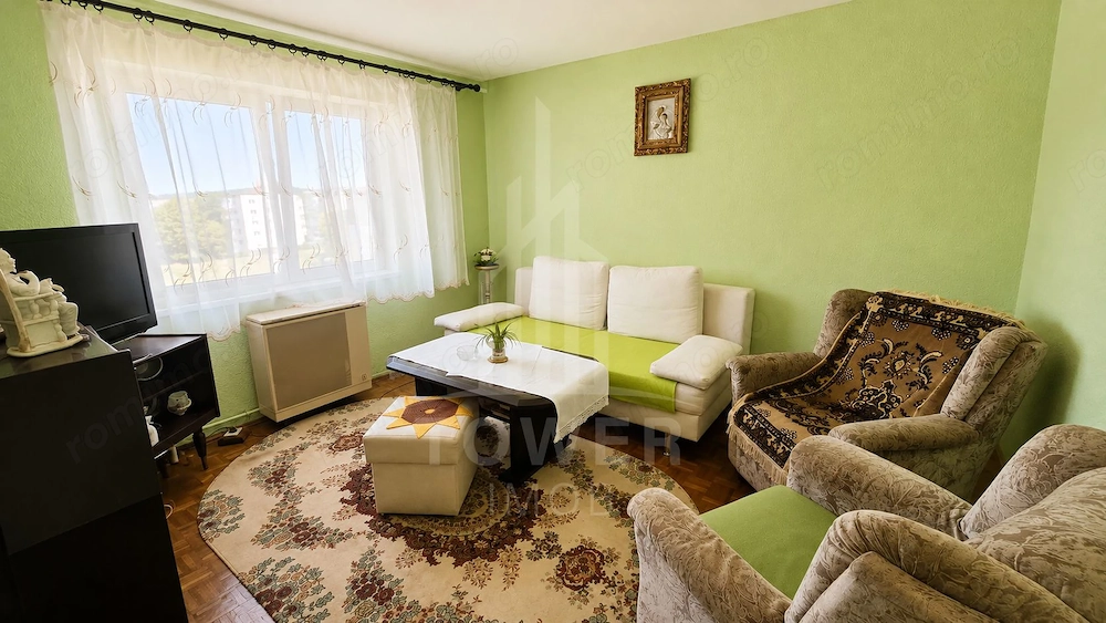 Apartament 3 camere decomandate, 55 mp, etaj 4/4 – Cisnădie