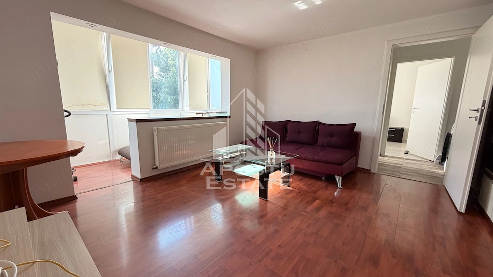 Apartament 3 camere, etaj intermediar, centrala proprie, Calea Sagului