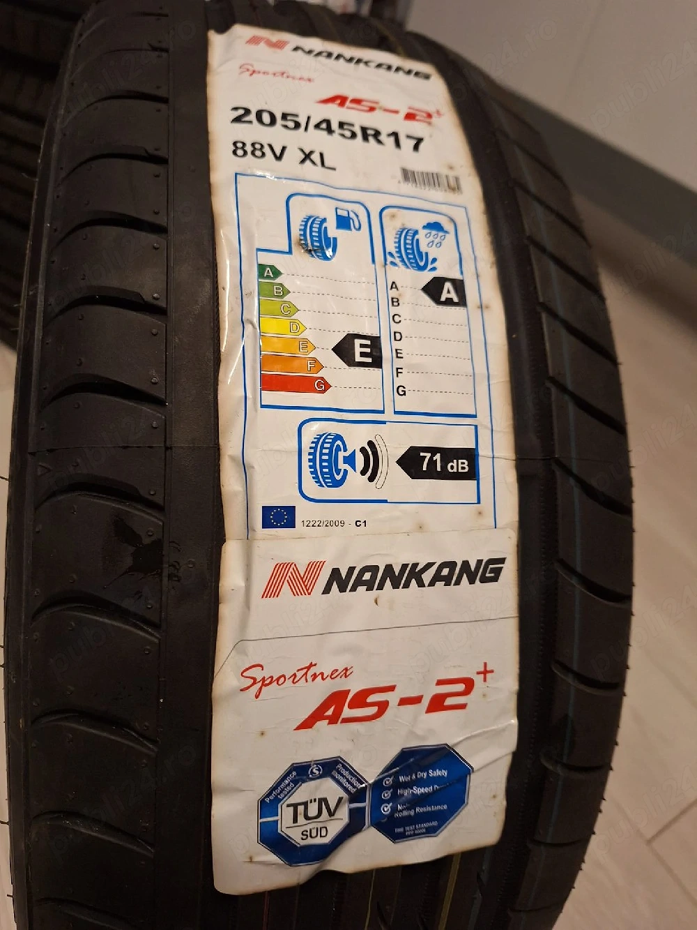 Anvelope vara NOI 205 45 R17 NANKANG cauciucuri vara anevlopa de vara 205 45 R17