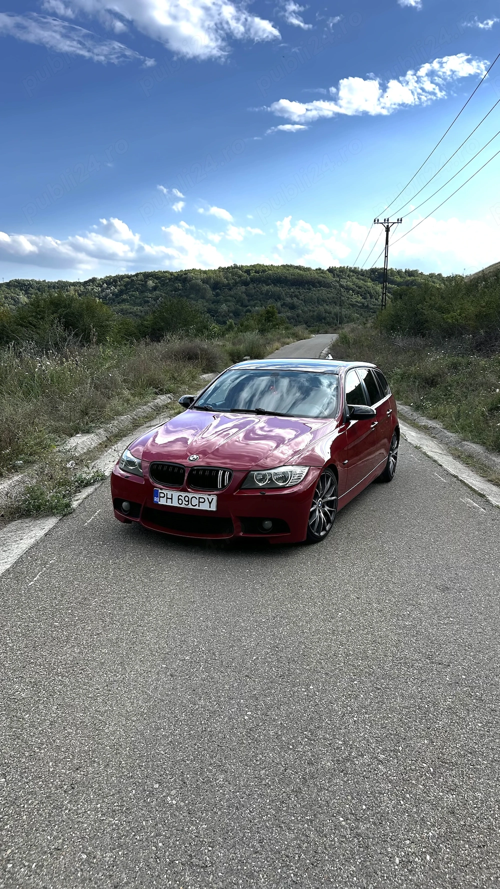 BMW e91 320d M-Paket (163 CP)   Roșu