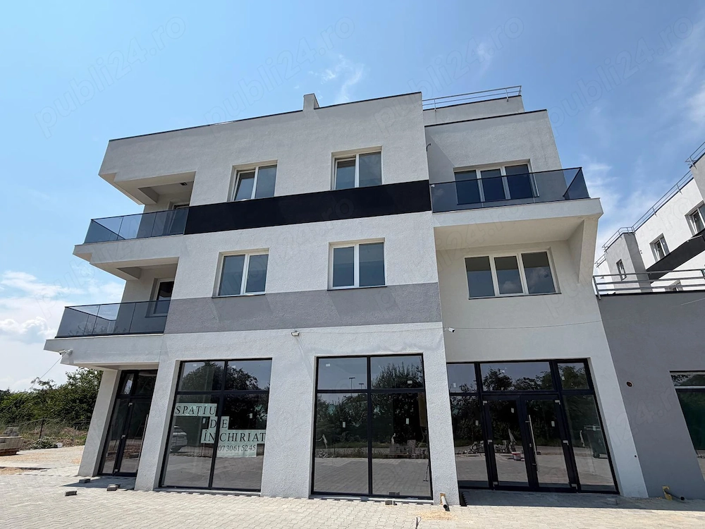 Spații comerciale de închiriat, Predate la cheie, complet finisate   Măgurele, Str. Codrului