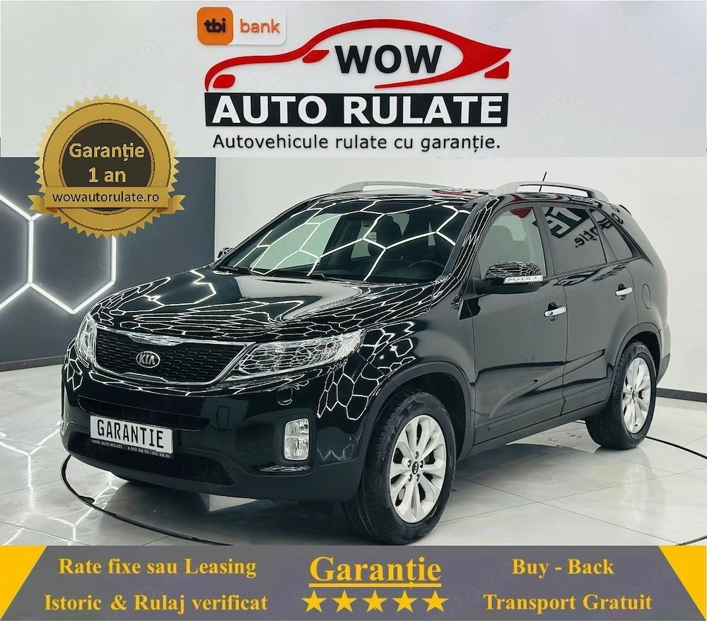 KIA SORENTO 2015 2.0D E6 Garantie 12 Luni Rate Avans 0 Doar Cu Buletinul
