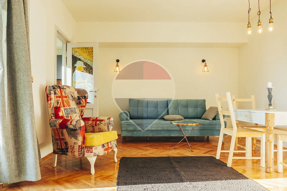 Apartament 2 camere | Universitate | Terasa | Design interior