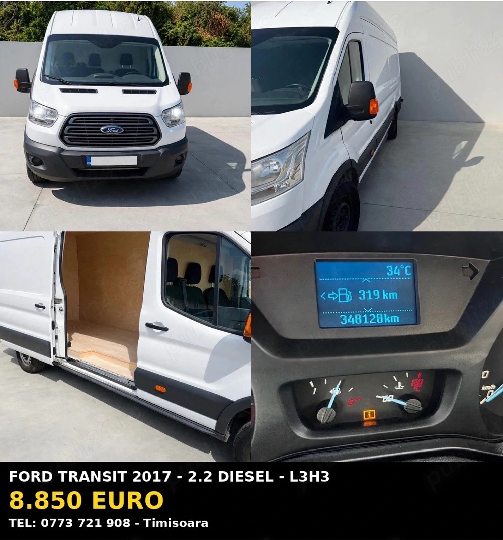 FORD transit L3H3 2017