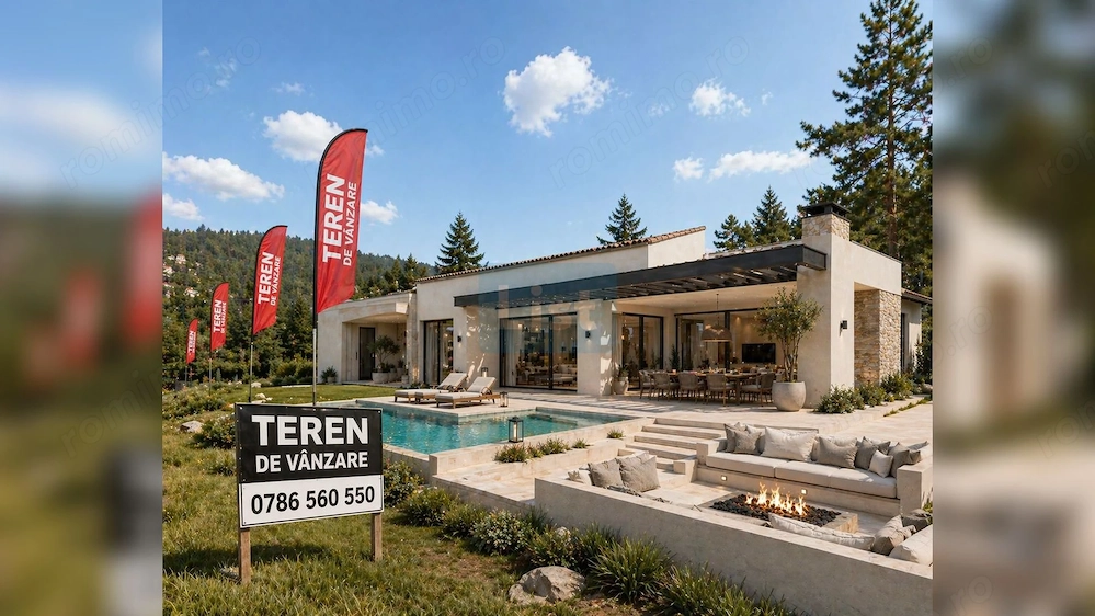 Teren ideal pentru casă individuală! PUZ aprobat –  Făget