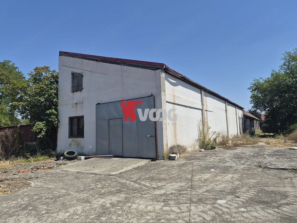 HALĂ INDUSTRIALĂ + CASĂ DE VÂNZARE – ZONA FREIDORF