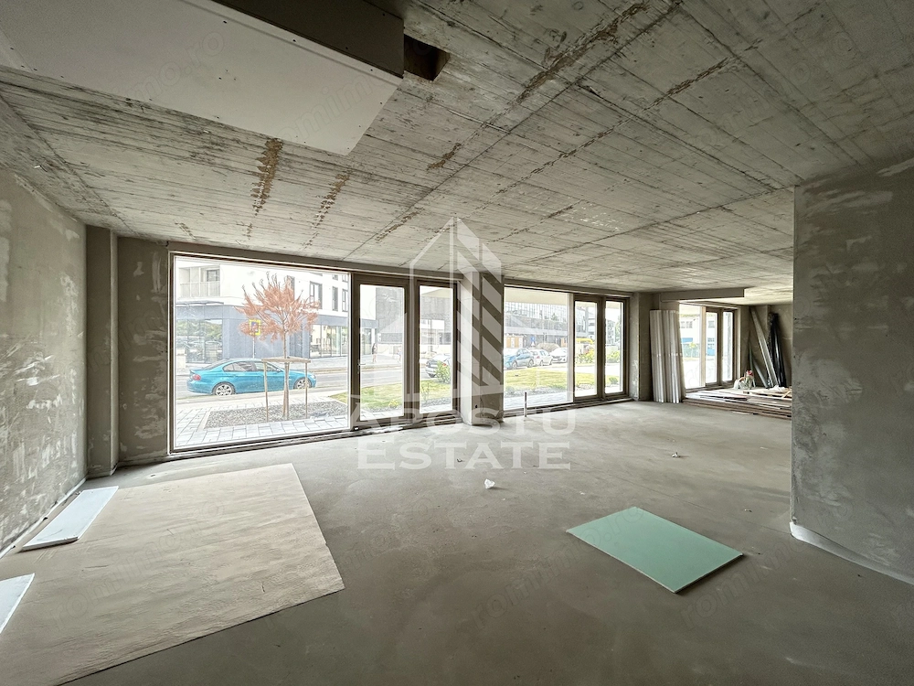 Spatiu comercial 232 mp, 14 locuri parcare, Circumvalatiunii