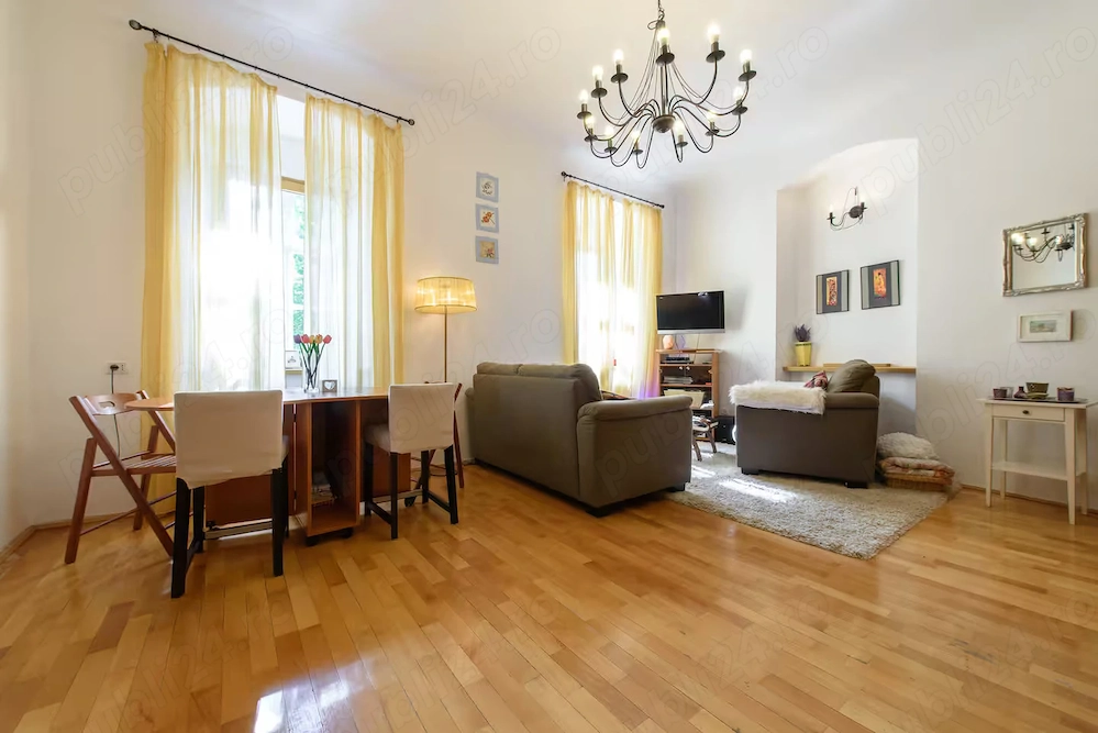 Centrul Istoric, apartament cu 2 camere in conditii deosebite.