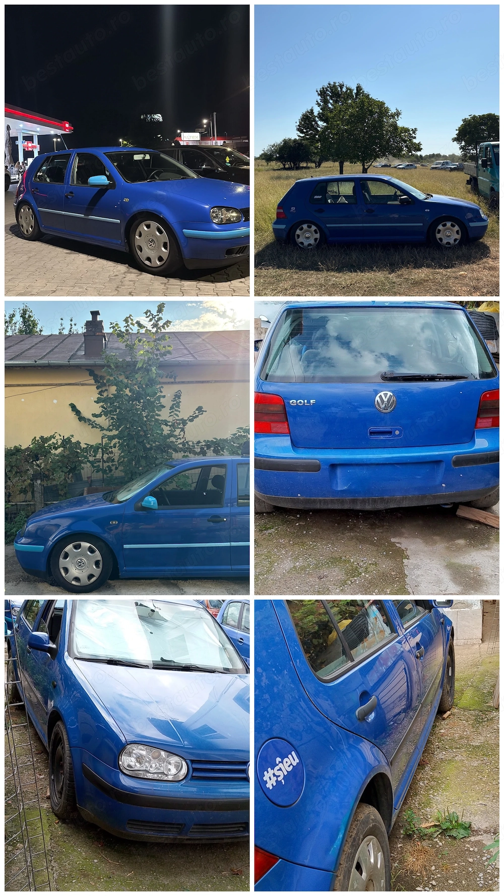 2autoturisme Volkswagen Golf4!