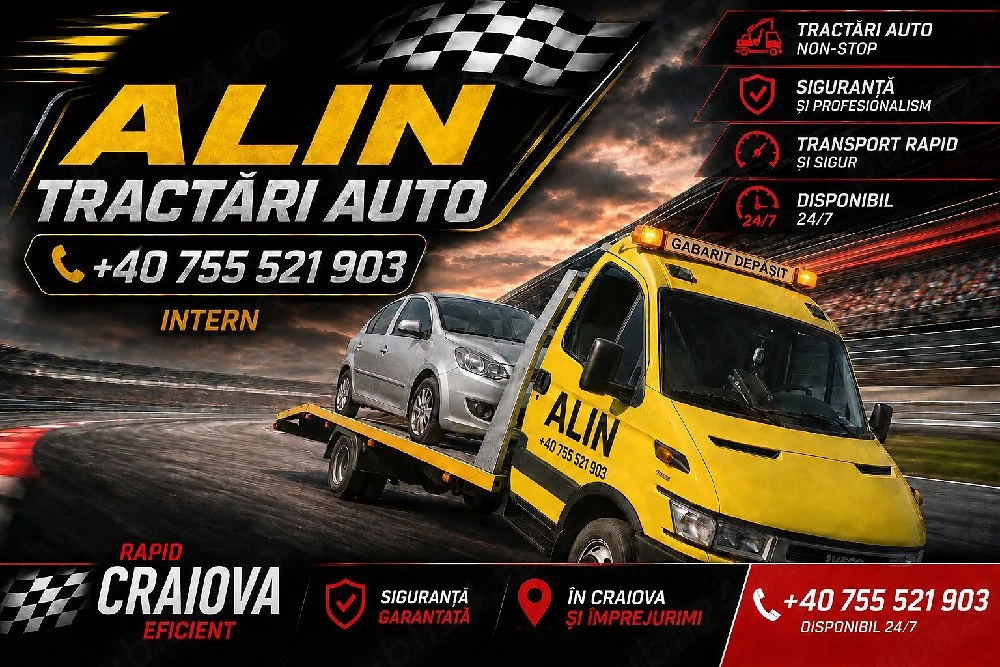 Tractări auto non-stop