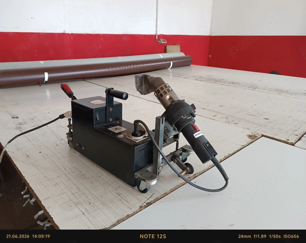 Robot lipire folie PVC si folie cristal, pentru prelate, corturi, copertine, bannere- FORSTHOFF Forp