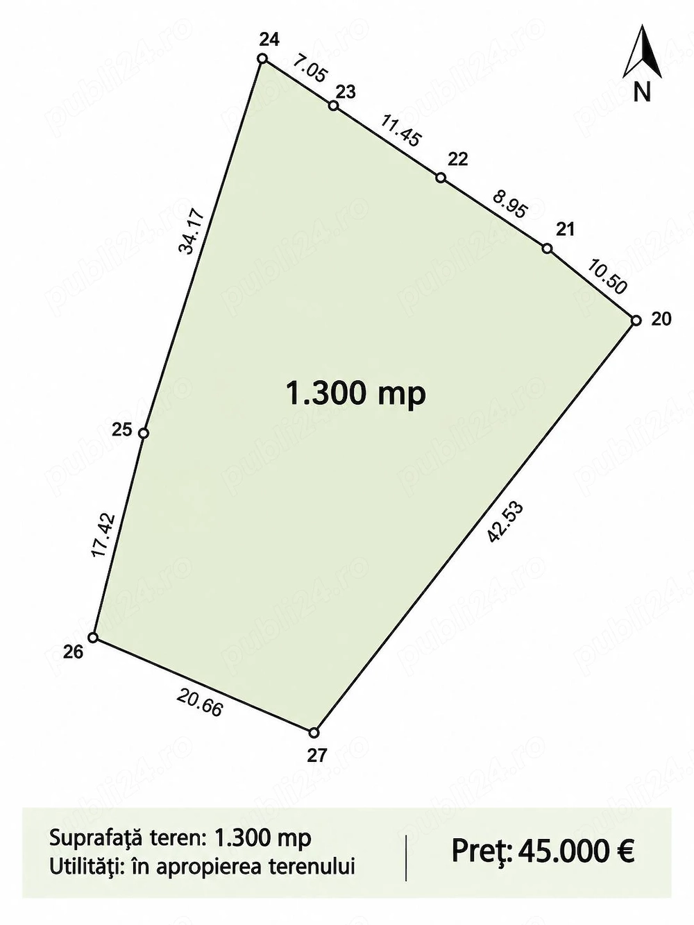 Teren 1.300 mp | Borsec   zonă centrală | Liniște și poziție excelentă