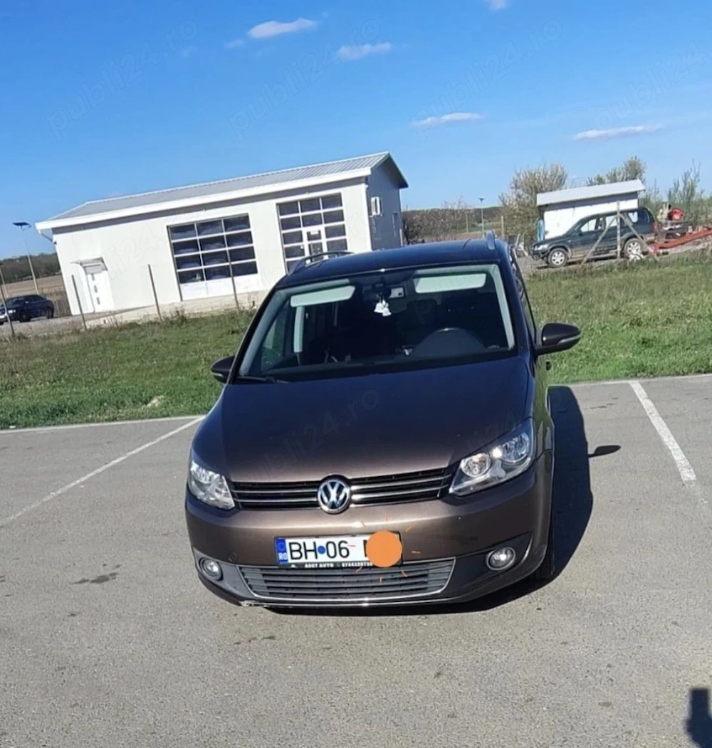Vand VW Touran, 2013, 5 locuri , diesel