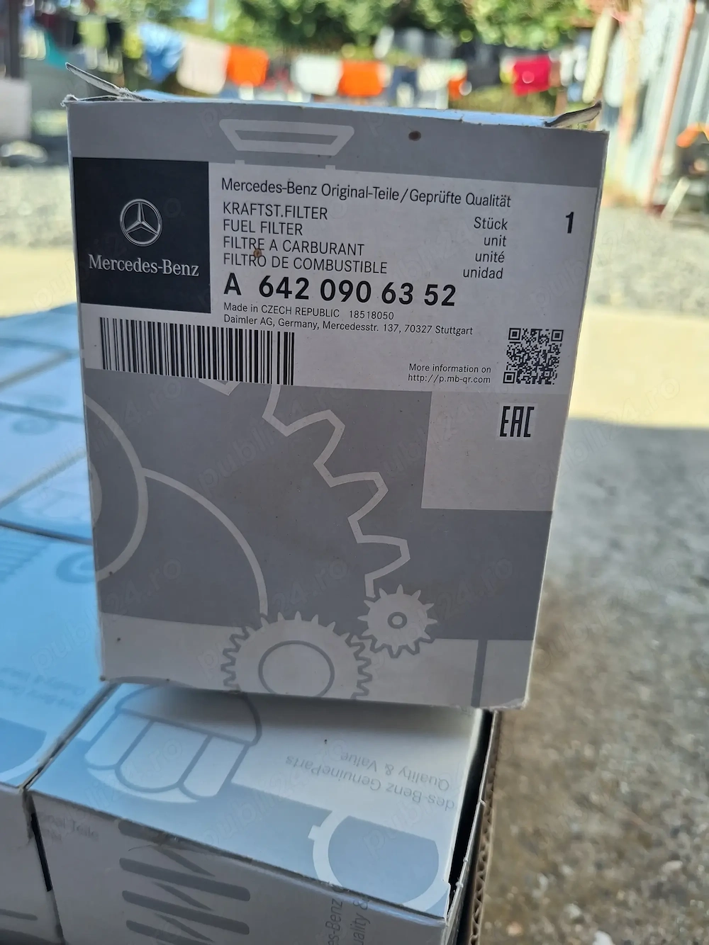 Vând filtre originale Mercedes 