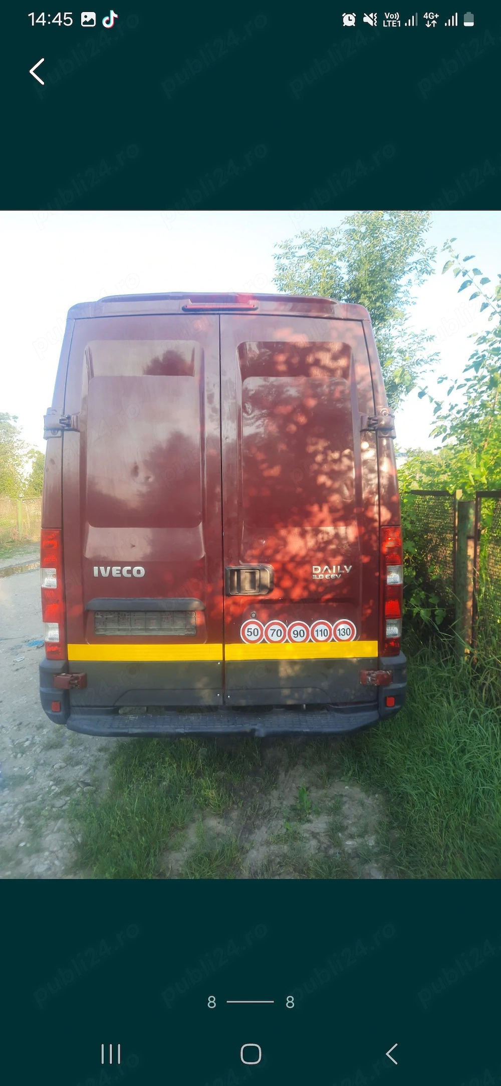 Vind Iveco Daily sau schimb cu auto 4x4 cu cirlig.