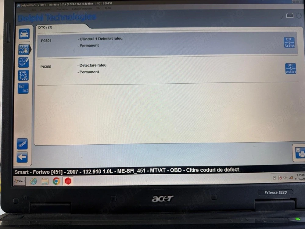dezmembrez smart fortwo 0.8 cdi 0.6 0.7 benzina 