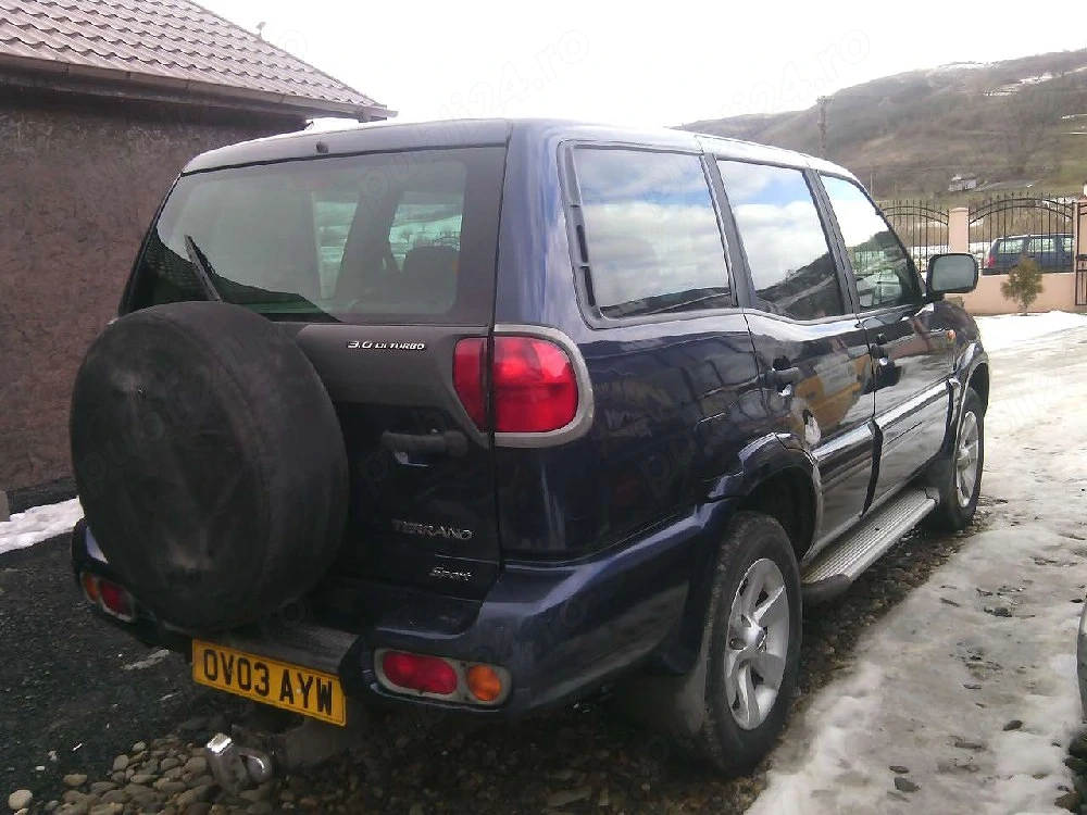 Bara spate usi portiere nissan nisan terano 2 