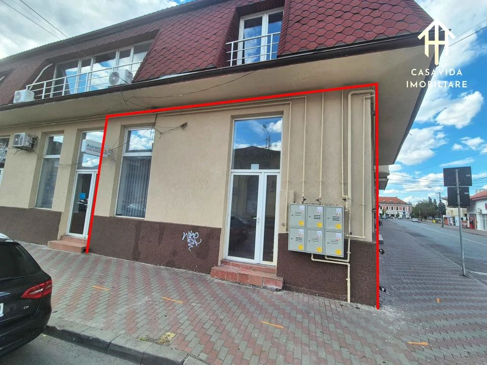 Spațiu comercial de închiriat în Lugoj – Str. Nicolae Bălcescu