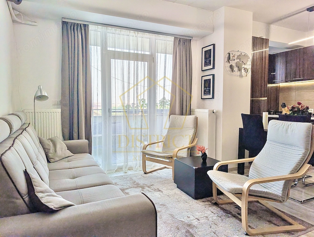 Apartament cu 3 camere, 2 bai si dressing la intrare in Giroc langa ESO.