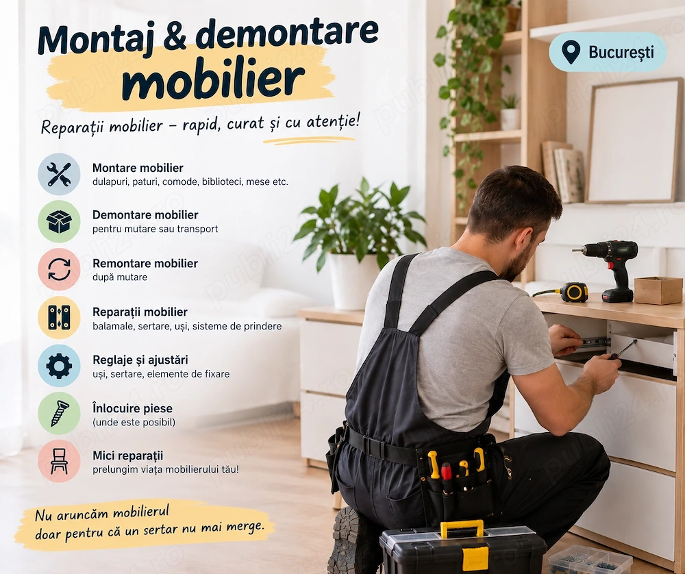 Montaj & demontare mobilier