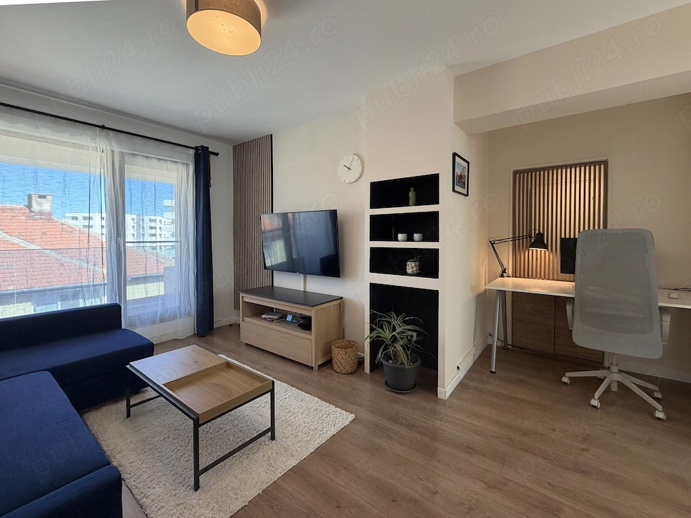 Pipera   Rond OMV | Apt. premium 2 camere | Prima închiriere - parcare opțional