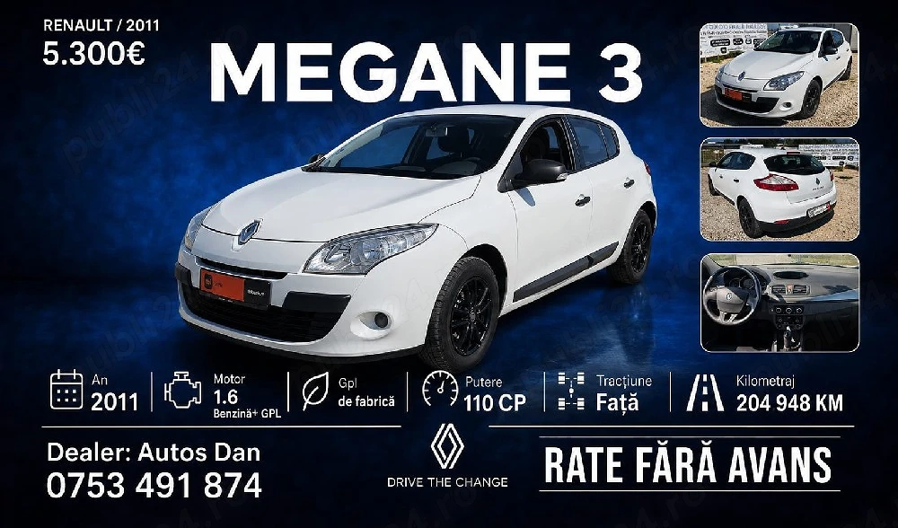 Megane 2011-1.6 benzină-E5